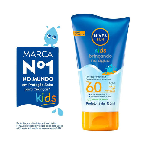 Protetor Solar Nivea Swin Fator 60 125 Ml