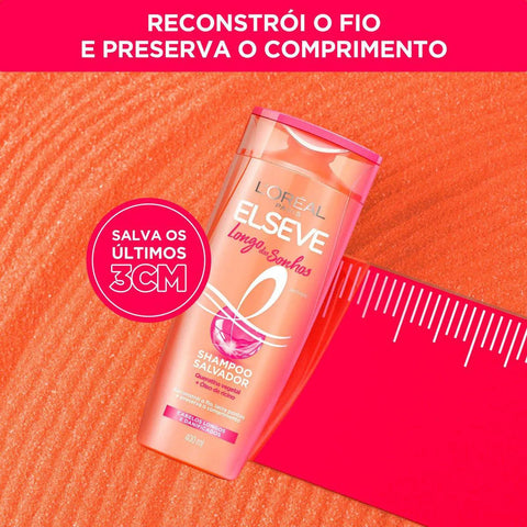 Shampoo Elseve Longo Dos Sonhos 400Ml