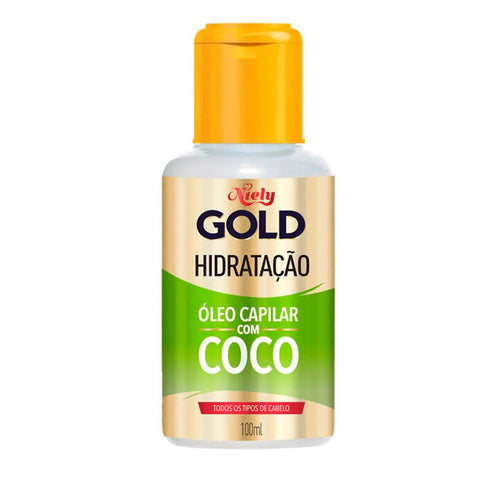Óleo Capilar Niely Gold Com Coco 100Ml