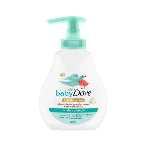 Sabonete Líquido Dove Baby Hidrat Sens Cabeça Aos Pés 200Ml
