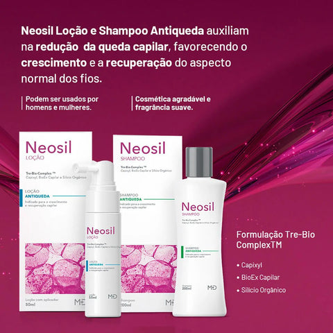 Shampoo Antiqueda Neosil 200Ml
