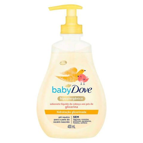 Sabonete Dove Baby Hidratacao Glicerinada 400 Ml