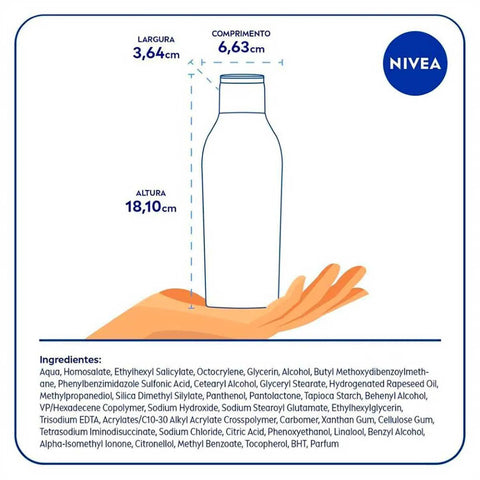 Kit Nivea Sun Protetor Solar Protect&Hidrata FPS 30 - 200 mL + 100 mL