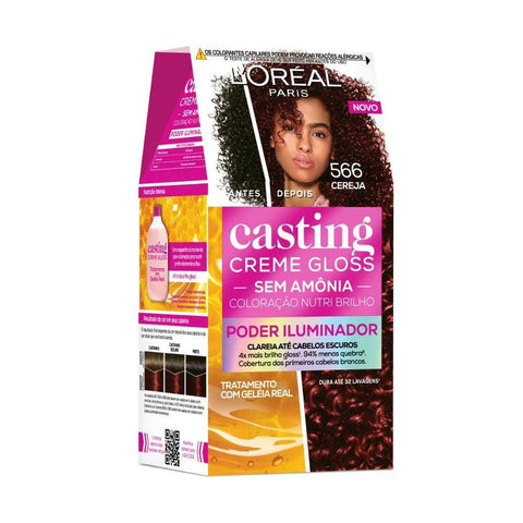 Tonalizante L'Oréal Casting Creme Gloss Nº 566 Cereja
