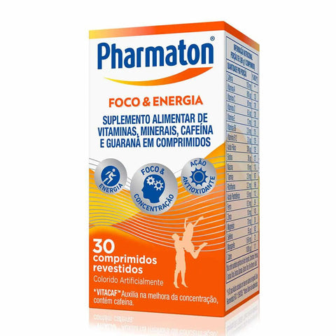 Polivitamínico Pharmaton Energy 30 Unidades - Comprimido