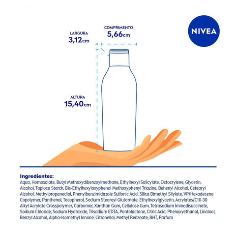 Protetor Solar Nivea Fator 50 125 Ml