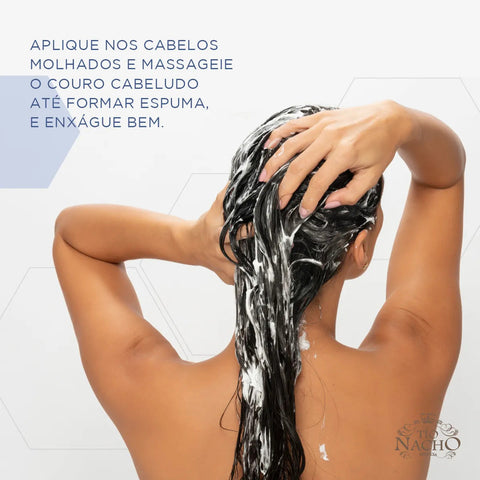 Kit Tío Nacho Antiqueda Engrossador Shampoo, 1 Unidade Com 415Ml + Condicionador, 1 Unidade Com 200Ml