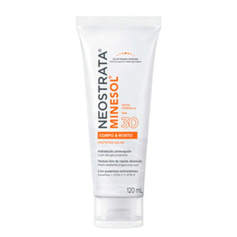 Protetor Solar Neostrata Minesol Corpo & Rosto FPS 30 - 120 mL