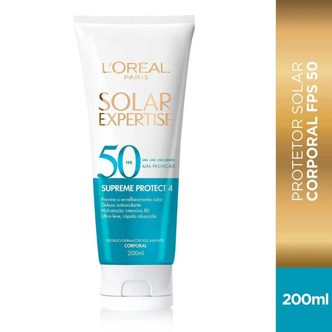 Protetor Solar L'Oréal Expertise Supreme Protect 4 FPS 50 - 200 mL