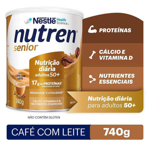 Nutren Senior Café com Leite - 740 g