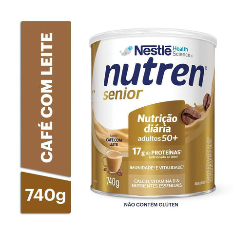 Nutren Senior Café com Leite - 740 g
