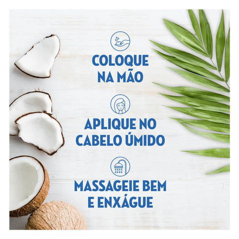 Shampoo Seda Recarga Natural Bomba Coco 325Ml