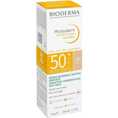 Protetor Solar Facial Bioderma Photoderm Cover Touch Muito Claro - FPS 50 - 40 g