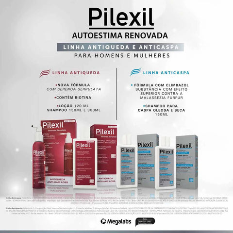 Pilexil Shampoo Anticaspa Seca 150 Ml
