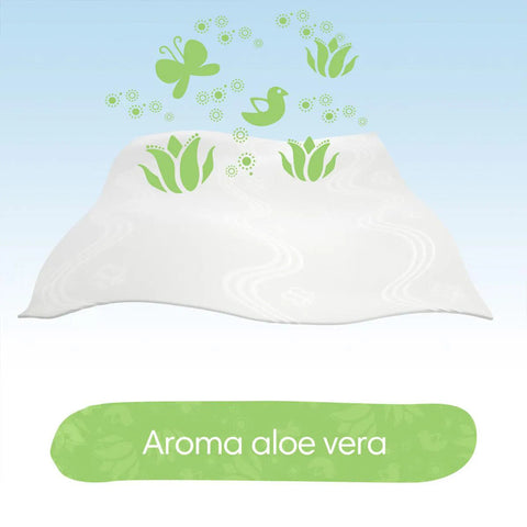 Lenço Umedecido Pampers Aloe Vera 192 Unidades