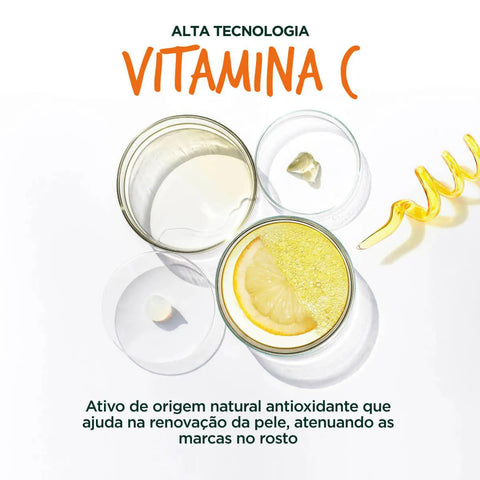 Protetor Solar Hidratante Facial Garnier Skinactive Uniform & Matte Vitamina C FPS 30 - 15 g