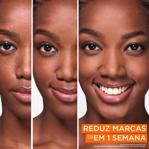 Protetor Solar Hidratante Facial Garnier Skinactive Uniform & Matte Vitamina C FPS 30 - 40 g