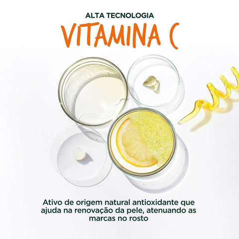 Protetor Solar Hidratante Facial Garnier Skinactive Uniform & Matte Vitamina C FPS 30 - 40 g