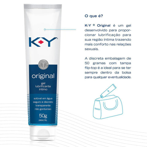 K-Y Gel Lubrificante Intimo 50G