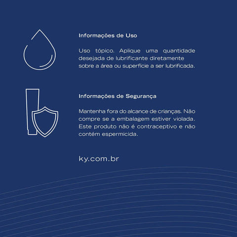 K-Y Gel Lubrificante Intimo 50G