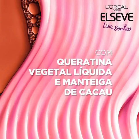 Shampoo Elseve Liso Dos Sonhos 200 Ml