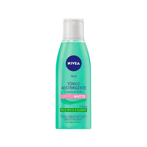 Tônico Adstringente Facial Nivea Controle de Brilho Efeito Matte 200Ml