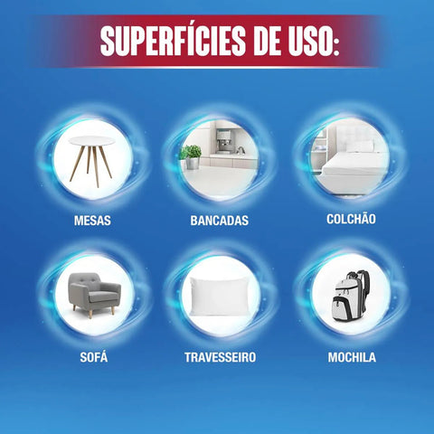 Spray Desinfetante Lysol Pureza Do Algodão Com 354g