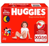 Fralda Huggies Supreme Care Tamanho XG - 56 Unidades