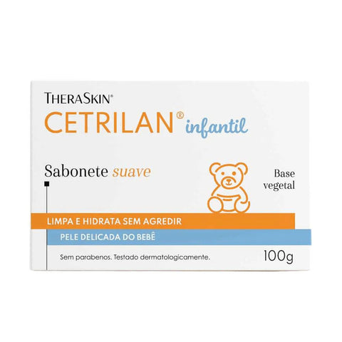 Sabonete Em Barra Cetrilan Suave 100G