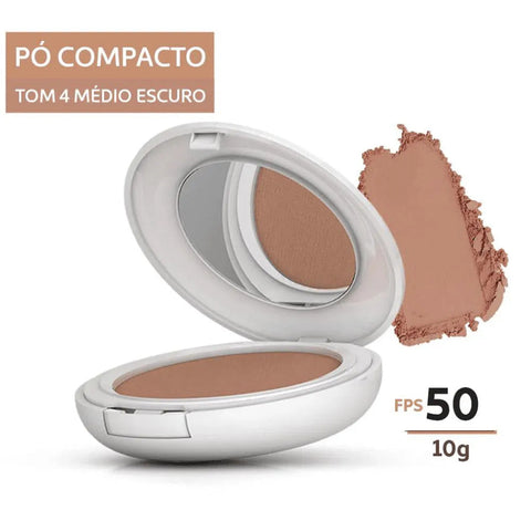 Protetor Solar Pó Compacto Episol Mais Morena - FPS 50 - 10 g
