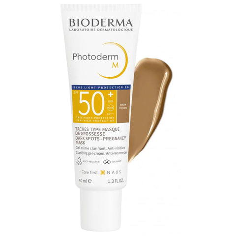 Protetor Solar Facial Bioderma Photoderm M Brown - FPS 50 - 40 mL