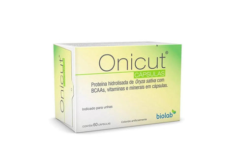 Fortalecedor de Unhas Onicut Caixa Com 60 Cápsulas