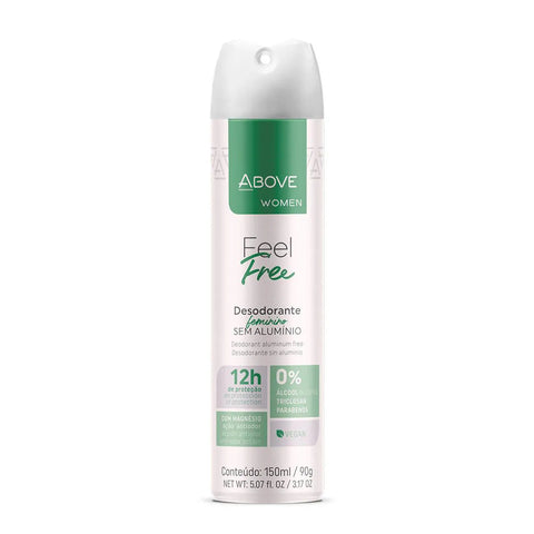 Desodorante Above Aero Zero Women 150 Ml