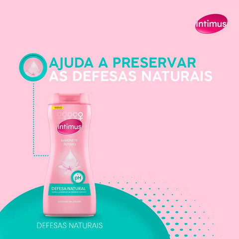 Kit Sabonete Intimo Intimus Defesa Natural 2 Unidades Com 200mLCada