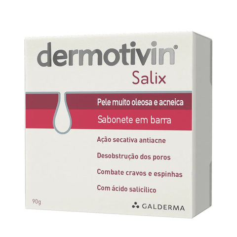 Sabonete Em Barra Dermotivin Salix 90G