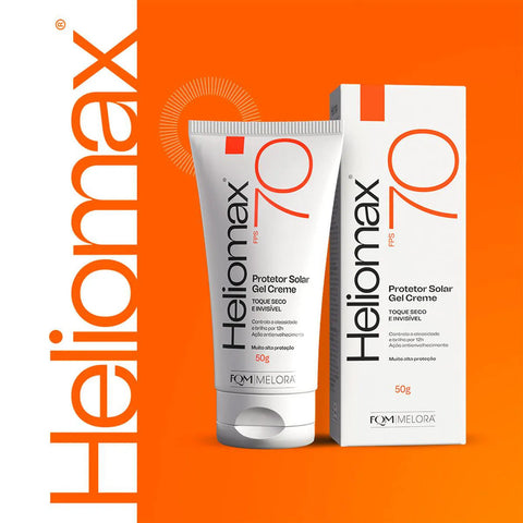 Protetor Solar Facial Heliomax Gel FPS 70 - 50 g