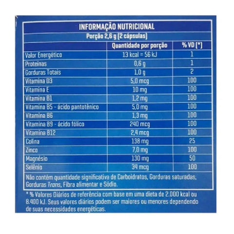 Polivitamínico Quelatus Mind 60 Unidades - Cápsula (A1)