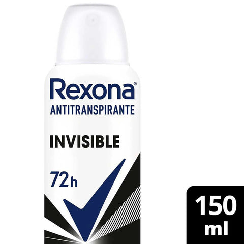 Desodorante Antitranspirante Feminino Rexona Motionsense Invisible, Aerossol, 1 Unidade Com 150Ml