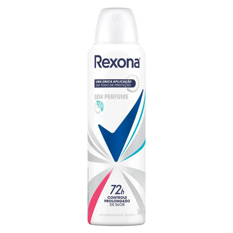 Desodorante Antitranspirante Feminino Rexona Motionsense Sem Perfume, Aerossol, 1 Unidade Com 150Ml