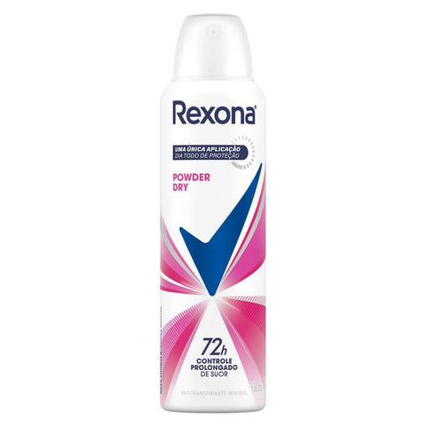 Desodorante Antitranspirante Feminino Rexona Motionsense Powder Dry, Aerossol, 1 Unidade Com 150Ml