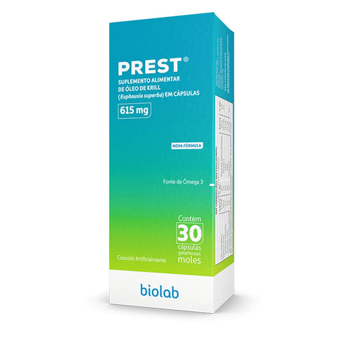 Prest 615mg - 30 Unidades - Cápsula