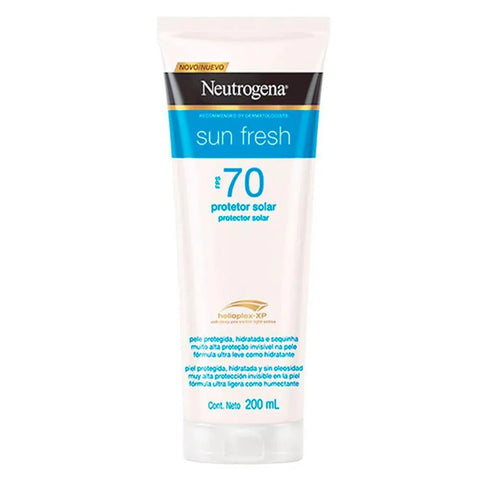 Protetor Solar Corporal Neutrogena Sun Fresh FPS 70 - 200 mL