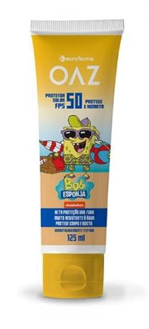 Protetor Solar Oaz Creme Bob Esponja FPS 30 - 125 mL
