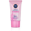 Protetor Solar Facial Nivea Sun Triple Protect Extra Radiance & Smooth FPS 50 - 40 mL