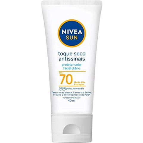 Protetor Solar Facial Nivea FPS 70 - 40 mL