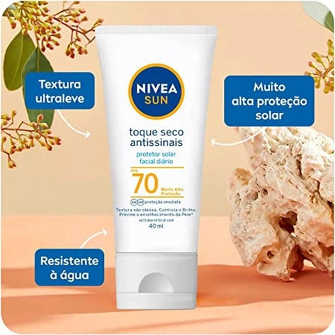 Protetor Solar Facial Nivea FPS 70 - 40 mL