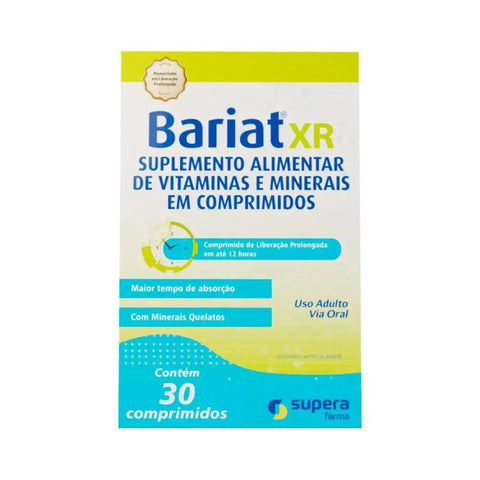 Polivitamínico Bariat XR 30 Unidades - Comprimido