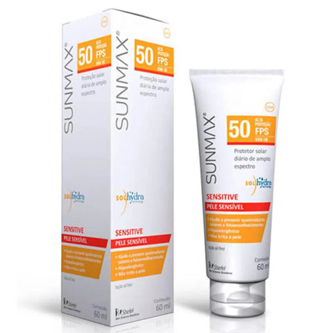 Protetor Solar Sunmax Sensitive Sensível - FPS 50 - 60 mL