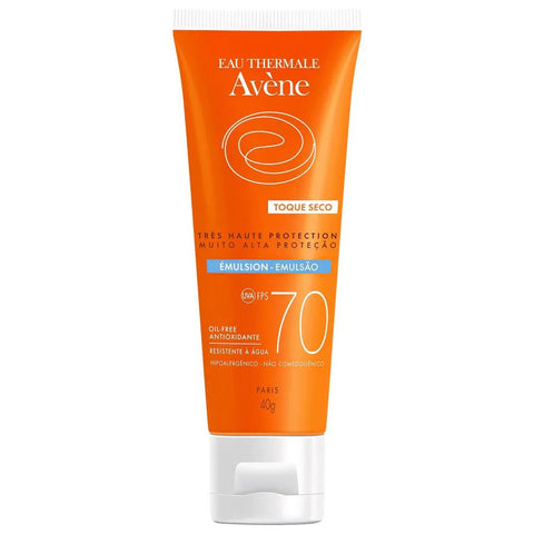 Protetor Solar Avène Toque Seco Com Cor - FPS 70 - 40 g