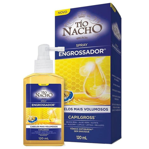 Tônico Tío Nacho Antiqueda Engrossador Spray, 120Ml